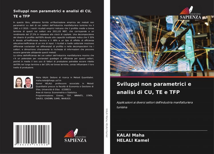 Produktbild: Sviluppi non parametrici e analisi di CU, TE e TFP