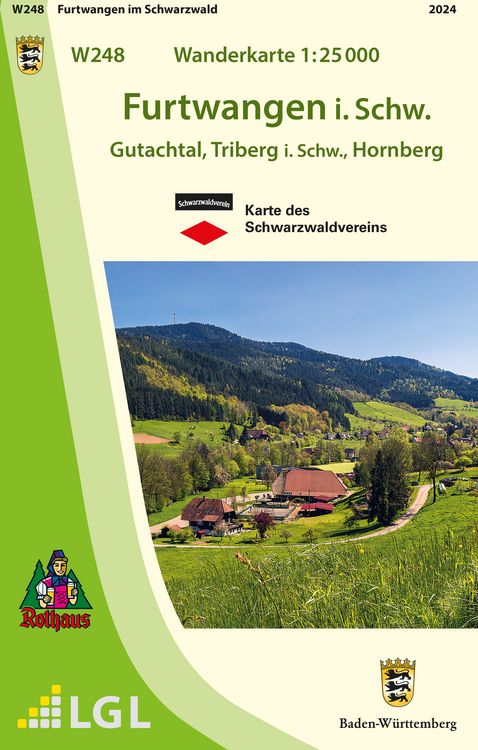 Produktbild: W248 Wanderkarte 1:25 000 Furtwangen i. Schw.