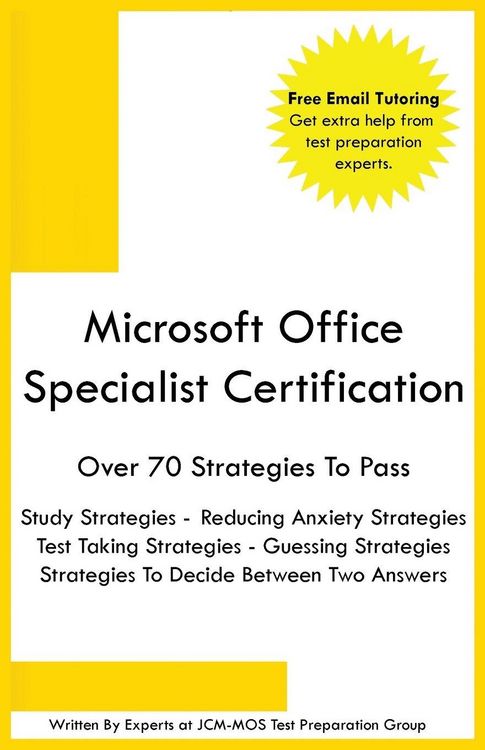 Produktbild: Microsoft Office Specialist Certification