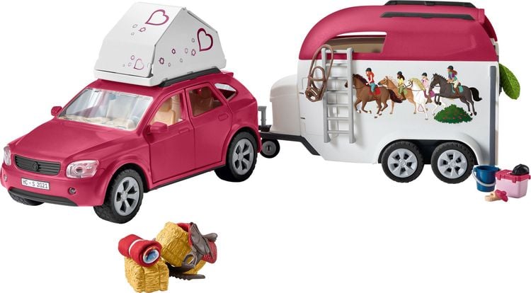 Produktbild: schleich&reg; Horse Club 42535 Abenteuer mit Auto und Pferdeanh&auml;nger
