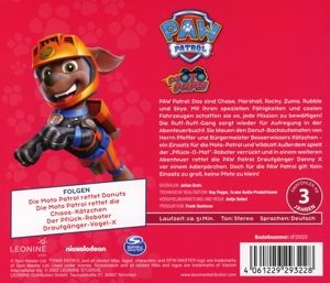 Produktbild: PAW Patrol CD 44. Die Moto Patrol rettet Donuts.