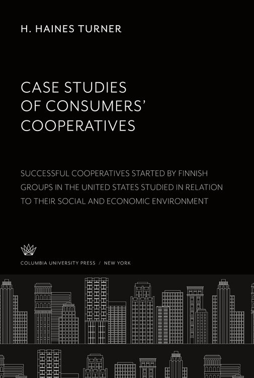 Produktbild: Case Studies of Consumers' Cooperatives