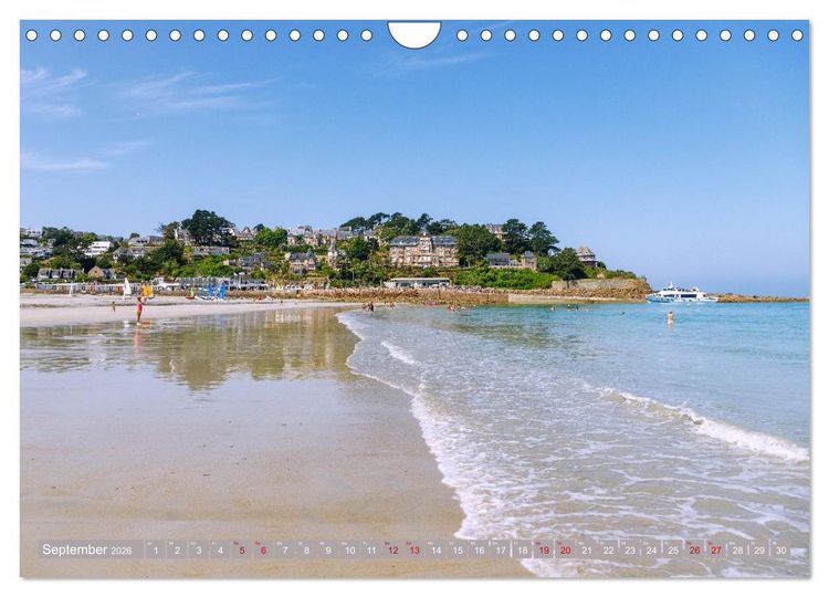 Produktbild: Bretagne. Frankreichs wilder Westen von rau bis romantisch (Wandkalender 2026 DIN A4 quer), CALVENDO Monatskalender
