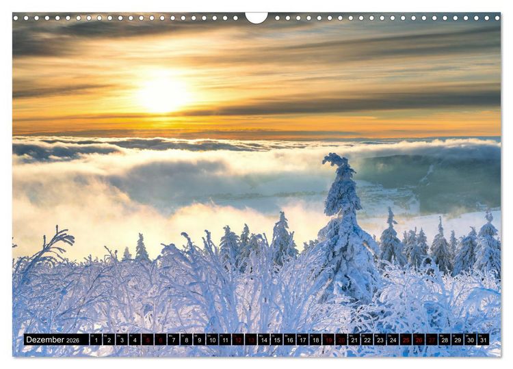 Produktbild: Landschafts-Fotografie Erzgebirge (Wandkalender 2026 DIN A3 quer), CALVENDO Monatskalender