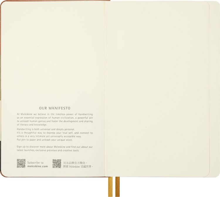 Produktbild: Moleskine Der Herr der Ringe Notizbuch Frodo Sam limitierte Ausgabe, L/A5, blanko, fester Einband