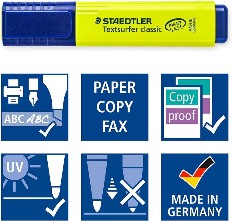 STAEDTLER Textmarker Textsurfer® classic 364 8er Set