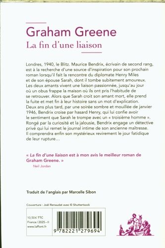 Produktbild: La fin d'une liaison