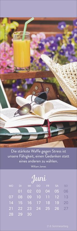 Produktbild: Tage voller Gl&uuml;ck Lesezeichen & Kalender 2027