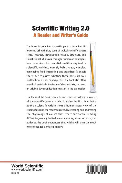 Produktbild: SCIENTIFIC WRITING 2.0 [W/ CD]