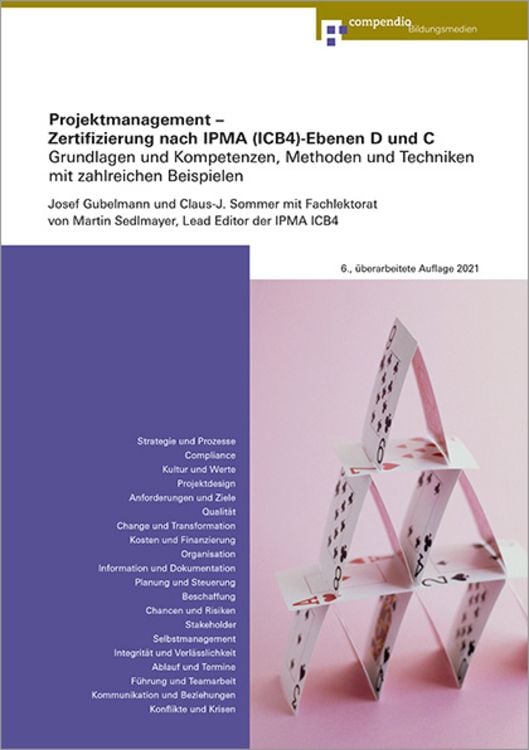 Produktbild: Projektmanagement – Zertifizierung nach IPMA(ICB4)-Ebenen D und C