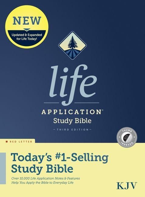 Produktbild: KJV Life Application Study Bible, Third Edition (Hardcover, Indexed, Red Letter)