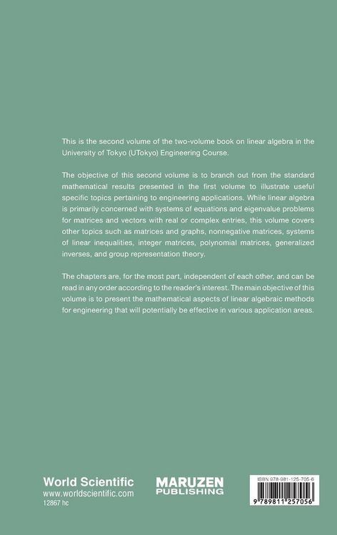 Produktbild: Linear Algebra Ii