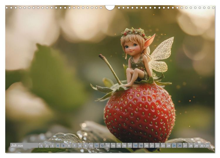 Produktbild: Niedliche Naturwesen (Wandkalender 2026 DIN A3 quer), CALVENDO Monatskalender