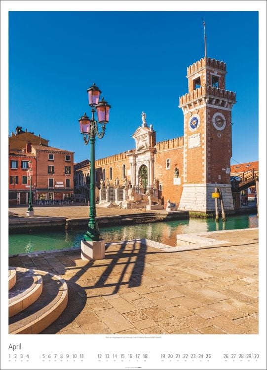 Produktbild: Venezia Kalender 2027 - La Serenissima