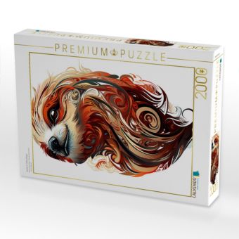 Produktbild: CALVENDO Puzzle Faultier im Tattoo Design | 2000 Teile Lege-Gr&ouml;&szlig;e 90x67cm Foto-Puzzle f&uuml;r gl&uuml;ckliche Stunden