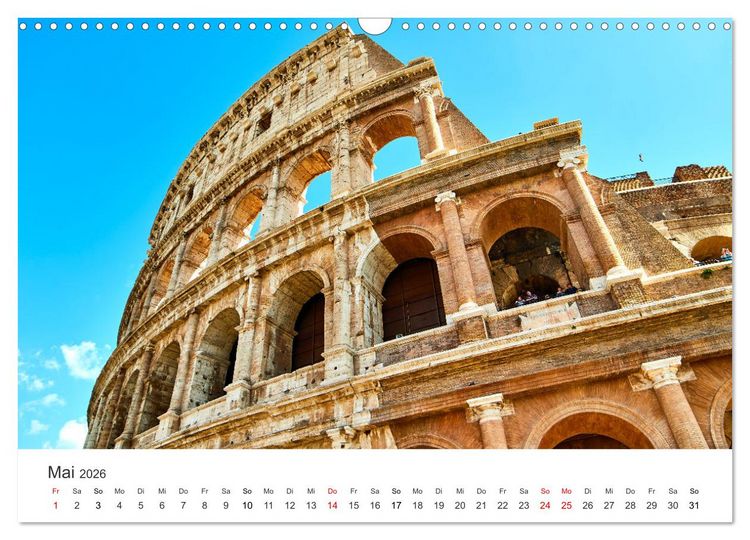 Produktbild: Traumdestination Italien (Wandkalender 2026 DIN A3 quer), CALVENDO Monatskalender
