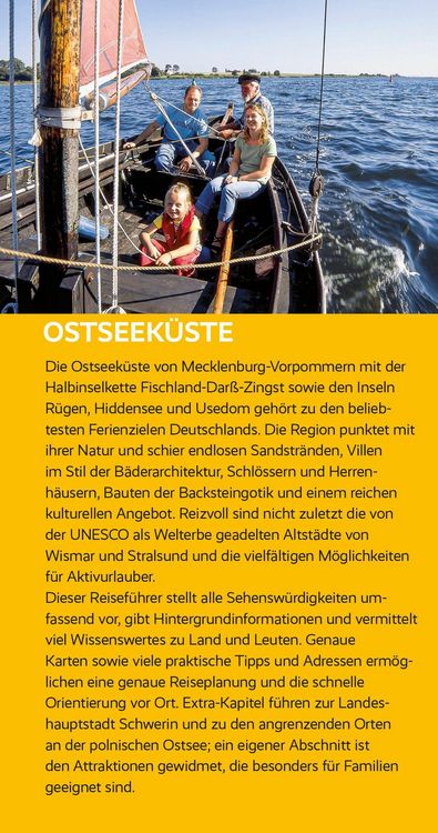 Produktbild: TRESCHER Reisef&uuml;hrer Ostseek&uuml;ste Mecklenburg-Vorpommern