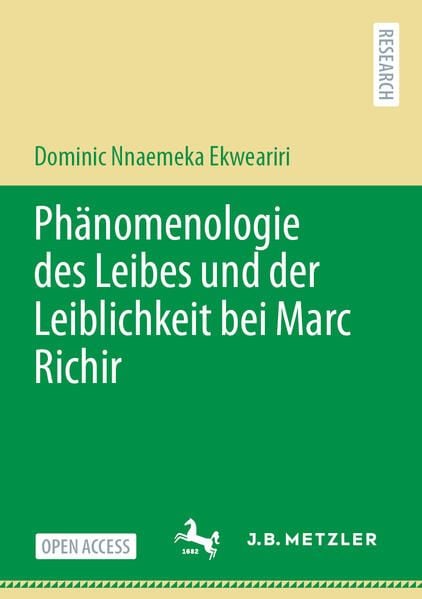 Produktbild: Ph&auml;nomenologie des Leibes und der Leiblichkeit bei Marc Richir