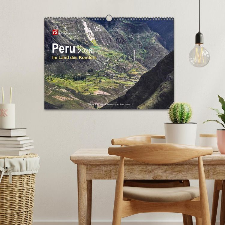 Produktbild: Peru 2026 Im Land des Kondors (Wandkalender 2026 DIN A3 quer), CALVENDO Monatskalender