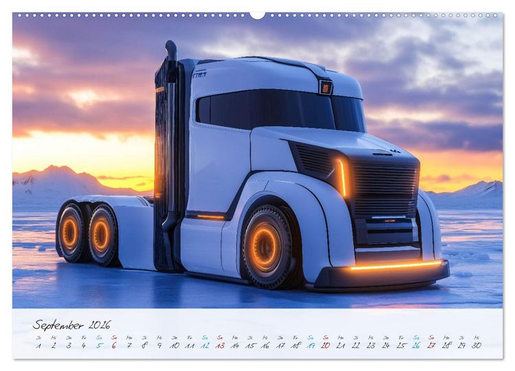 Produktbild: Giganten der Stra&szlig;e (Wandkalender 2026 DIN A2 quer), CALVENDO Monatskalender