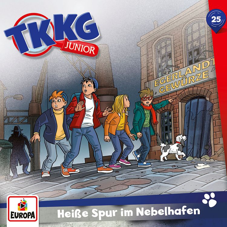 Produktbild: TKKG Junior 25: Hei&szlig;e Spur im Nebelhafen