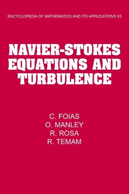 Produktbild: Navier-Stokes Equations and Turbulence