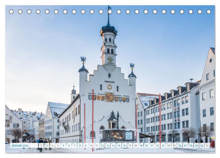 Produktbild: Dahoam in Bayern (Tischkalender 2026 DIN A5 quer), CALVENDO Monatskalender