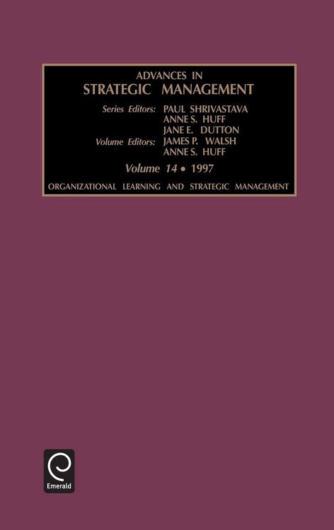 Produktbild: Organizational Learning and Strategic Management