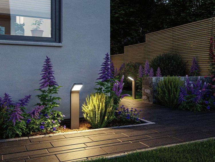 Produktbild: Paulmann 94746 Kulma Poller anthrazit Wegeleuchte LED 7.5W Anthrazit