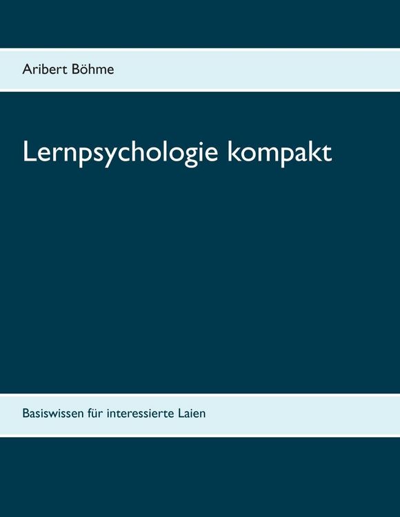 Produktbild: Lernpsychologie kompakt