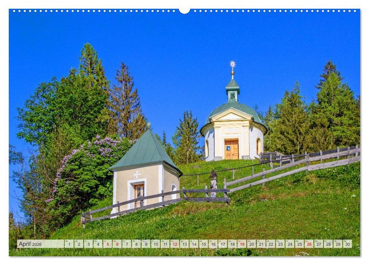 Produktbild: Gr&uuml;&szlig;e aus Lend und Embach (hochwertiger Premium Wandkalender 2026 DIN A2 quer), Kunstdruck in Hochglanz