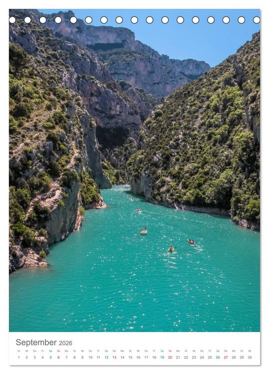 Produktbild: Provence im Licht (Tischkalender 2026 DIN A5 hoch), CALVENDO Monatskalender