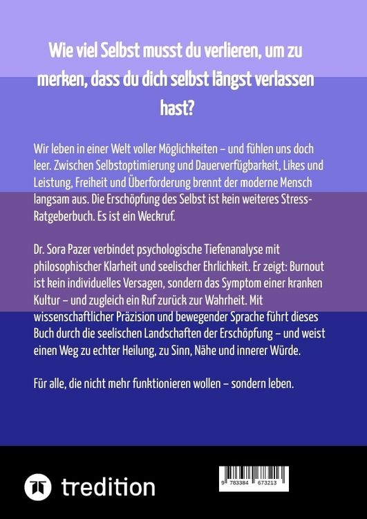 Produktbild: Die Ersch&ouml;pfung des Selbst