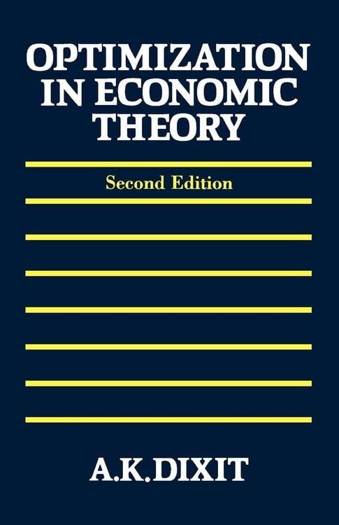 Produktbild: Optimization in Economic Theory