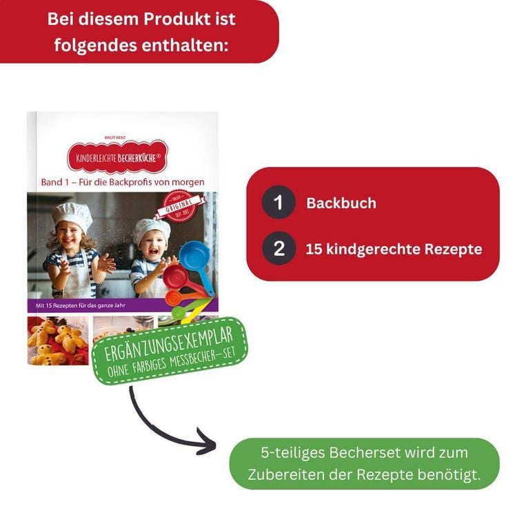 Produktbild: Kinderleichte Becherk&uuml;che - F&uuml;r die Backprofis von morgen (Band 1)