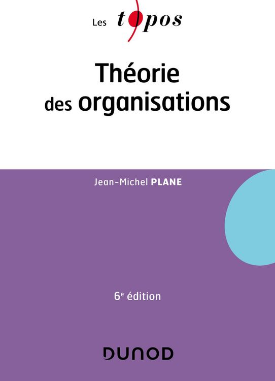 Produktbild: Th&eacute;orie des organisations - 6e &eacute;d.