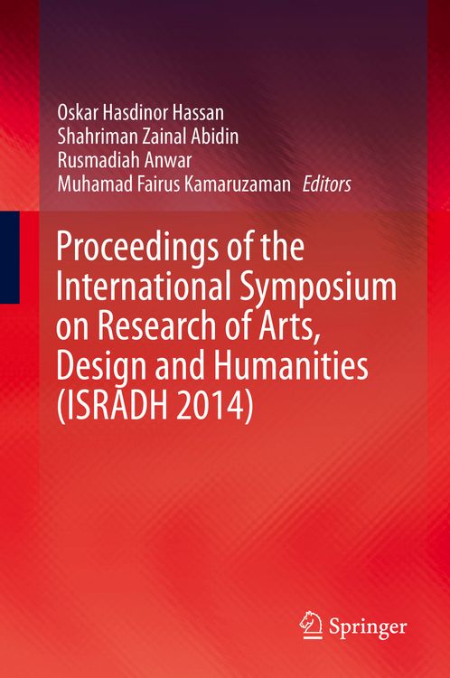Produktbild: Proceedings of the International Symposium on Research of Arts, Design and Humanities (ISRADH 2014)