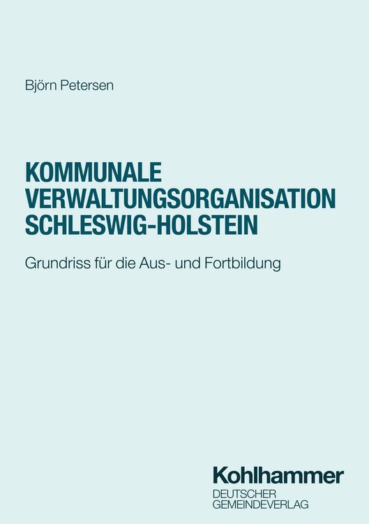 Produktbild: Kommunale Verwaltungsorganisation Schleswig-Holstein