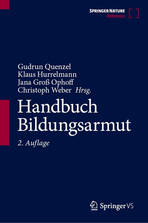 Produktbild: Handbuch Bildungsarmut