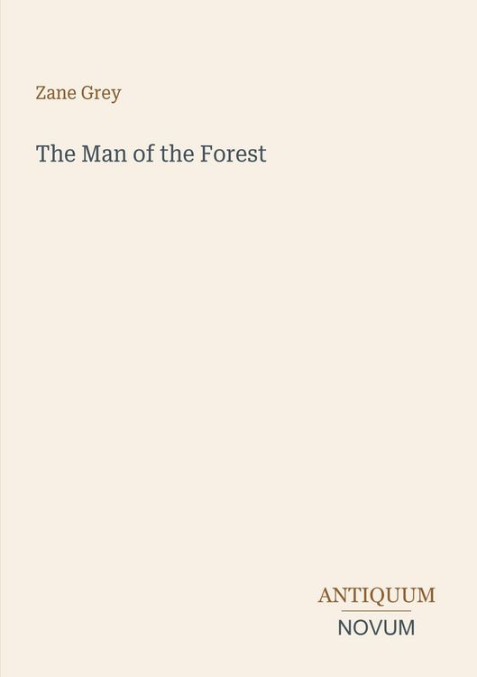 Produktbild: The Man of the Forest