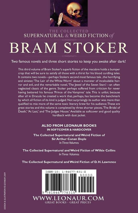 Produktbild: The Collected Supernatural and Weird Fiction of Bram Stoker