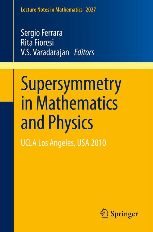 Produktbild: Supersymmetry in Mathematics and Physics