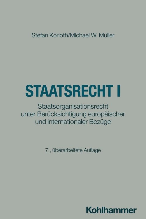Produktbild: Staatsrecht I