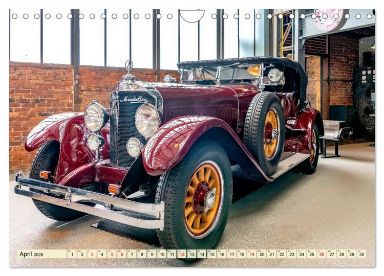 Produktbild: Nationales Auto Museum, The Loh Collection (Wandkalender 2026 DIN A4 quer), CALVENDO Monatskalender
