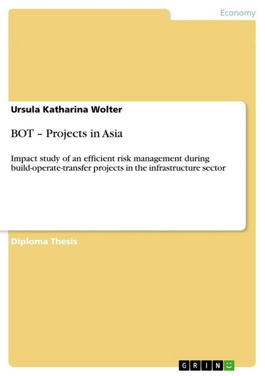 Produktbild: BOT - Projects in Asia