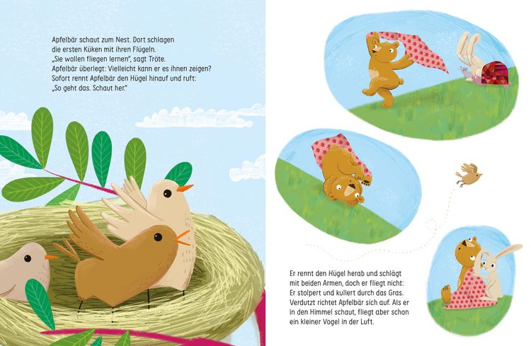 Produktbild: Die kleine Welt von Apfelb&auml;r - Ein Nestchen f&uuml;r die Vogelkinder