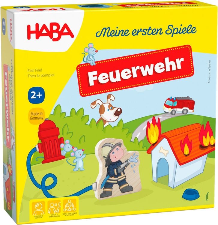 HABA Meine Ersten Spiele - Bärenhunger – Gioco Da Tavolo Per Bambini, Orsetto Da Nutrire, Memoria E Destrezza