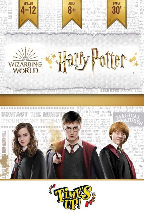 Produktbild: Time's Up! Harry Potter (Spiel)