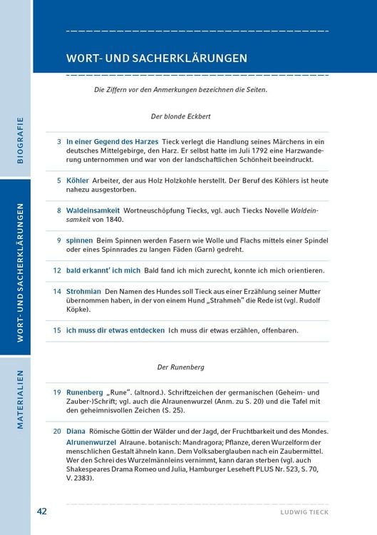 Produktbild: Der blonde Eckbert / Der Runenberg