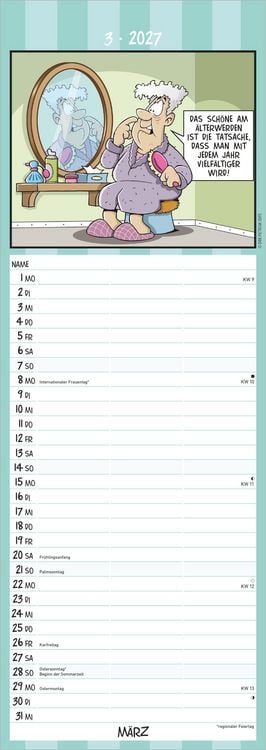 Produktbild: Rentner-Kalender 2027